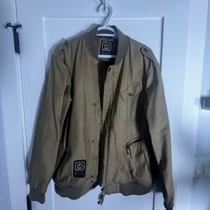 LRG Olive Green Bomber Jacket